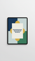 Professional Resources PDF Bundle